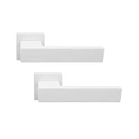 Ручки на розеті FIMET Prima 132C (201) BM матовий білий